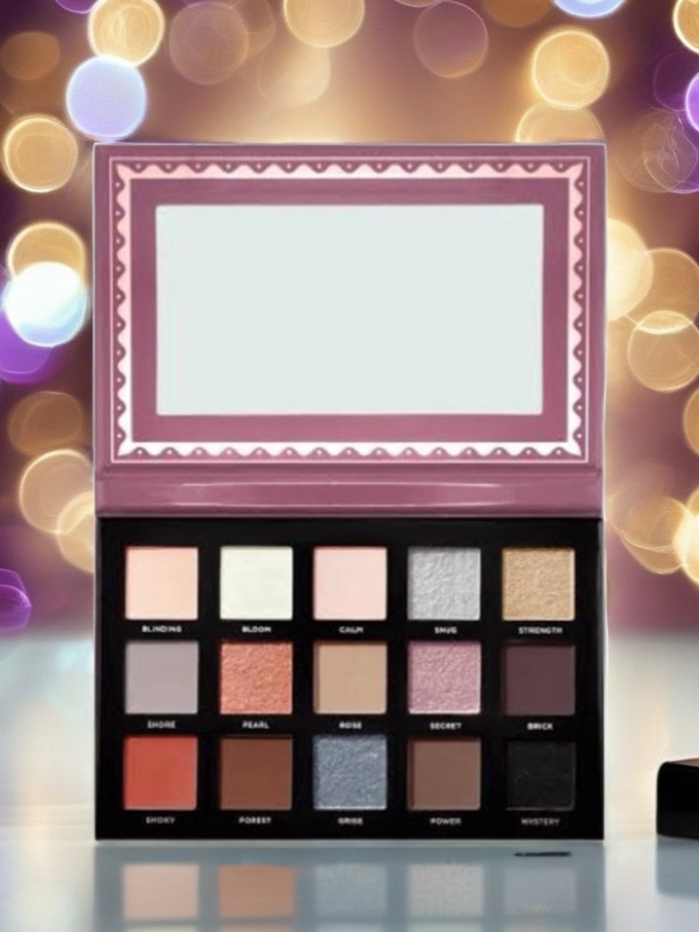Ace Beaute Eyeshadow Palette - Smoky Rose Lightly Used- Swatched